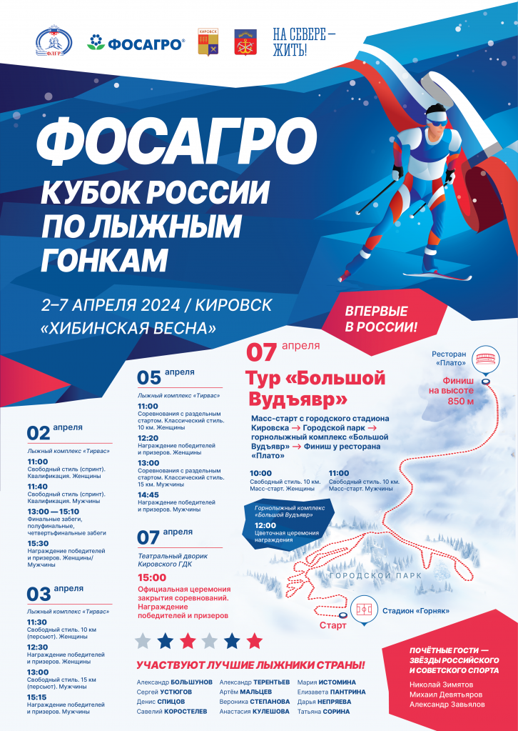 Фосагро. Кубок России по лыжным гонкам